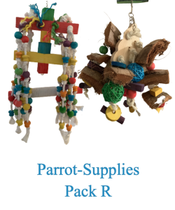 2 X Giant Parrot Toys - Pack R - RRP £51.98